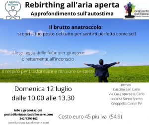 Corso di  AUTOSTIMA e Rebirthing dell'Essere all'aperto @ Cascina San Carlo | Pieve Emanuele | Lombardia | Italia